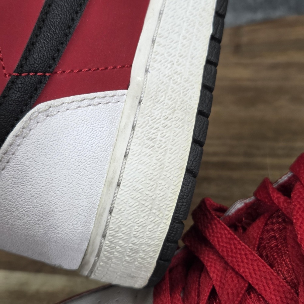 Nike Air Jordan 1 Retro High Shoes Youth‎ Size 4.5Y Gym Red Black 705300-601 - Picture 9 of 12